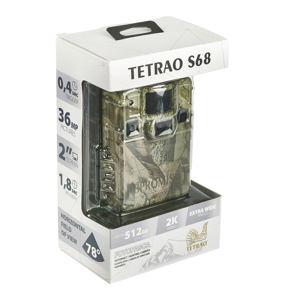 Vadkamera TETRAO S68 36 Mpx 940 nm - 2K videó minőség 4