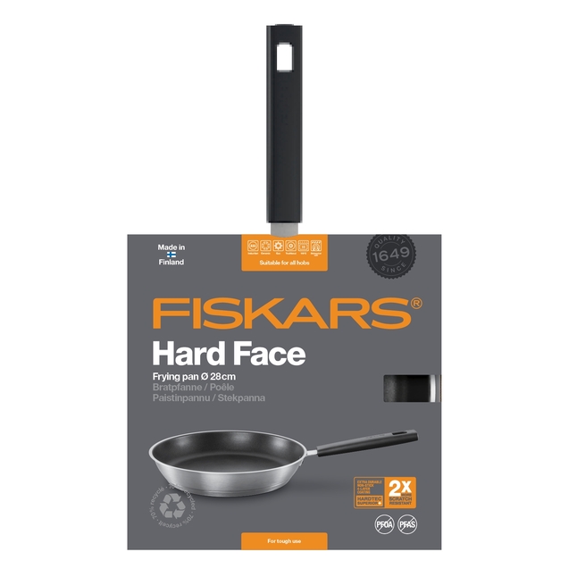 Serpenyő rozsdamentes acélból FISKARS Hard Face, 28 cm 4