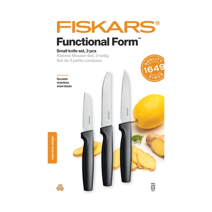 Kis kések készlete FISKARS Functional Form, 3db 1