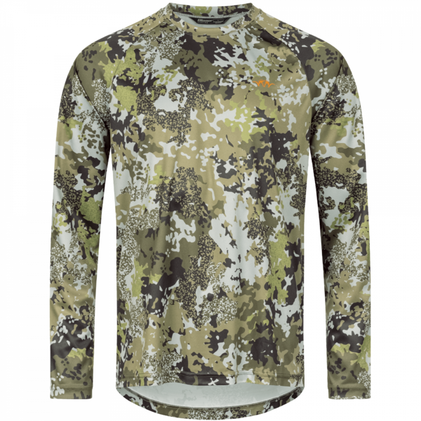 Férfi funkcionális póló Blaser Long Sleeve Shirt HunTec Camouflage– hosszú ujjú