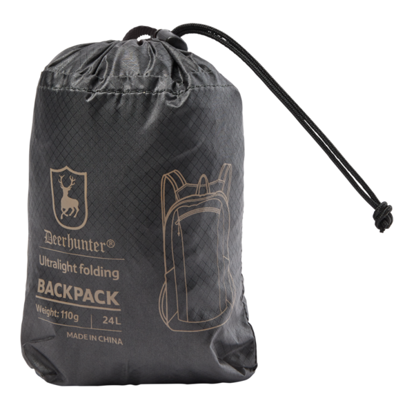 Összecsukható hátizsák Deerhunter fekete – 24 literes 2