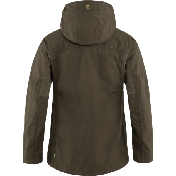 Női kabát Fjällräven Forest Hybrid s kapucňou – Dark Olive 1