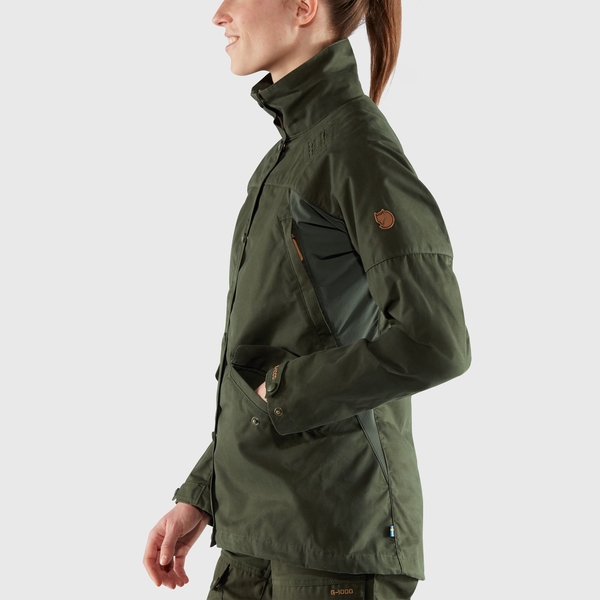 Női kabát Fjällräven Forest Hybrid – Dark Olive 4
