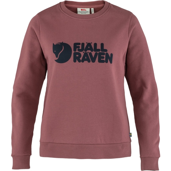 Női pulóver Fjällräven Logo sweater Mesa Purple