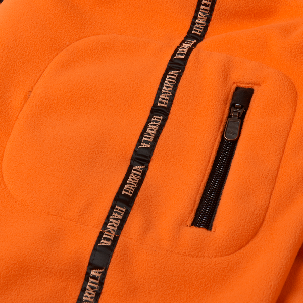 Fleece kabát Härkila Kamko Hunting Green / Orange Blaze 5