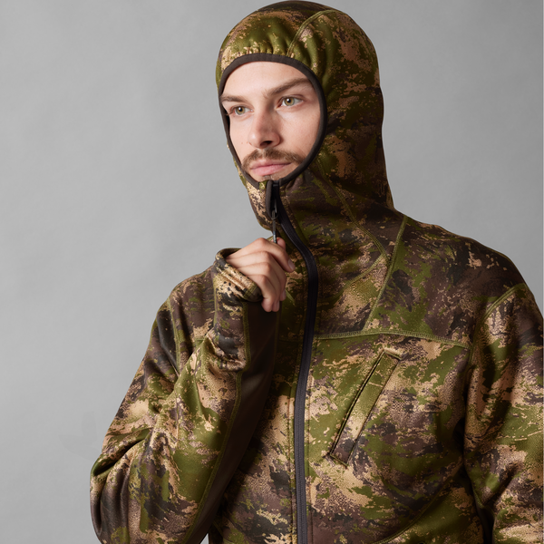 Férfi fleece kabát Härkila Deer Stalker Hoodie  AXIS MSP® Forest  3