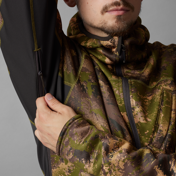 Férfi fleece kabát Härkila Deer Stalker Hoodie  AXIS MSP® Forest  5