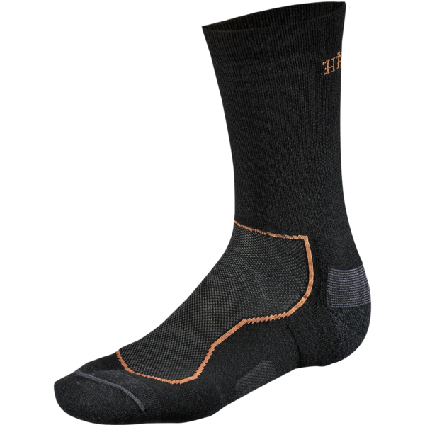 Egész évben használható zokni Härkila Wool II Black