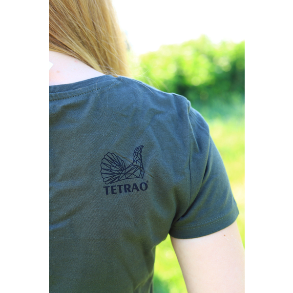 Női rövid ujjú póló TETRAO - szarvas kicsi 3