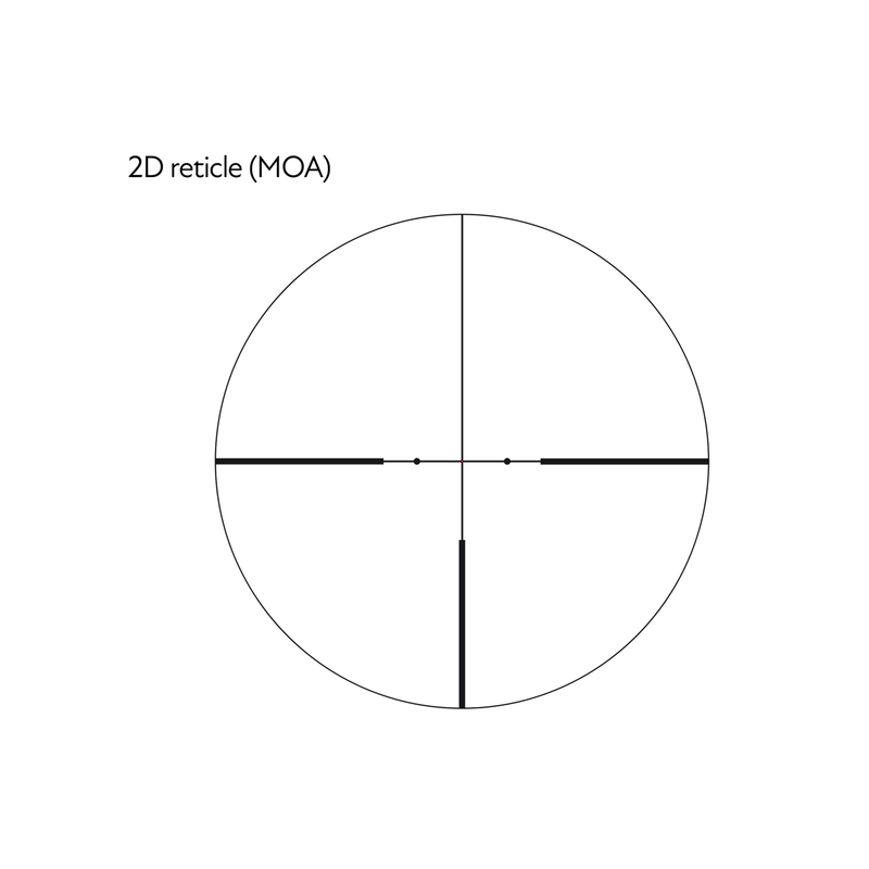 Céltávcső Delta Optical Titanium HD 1,5-9x45 2D 4