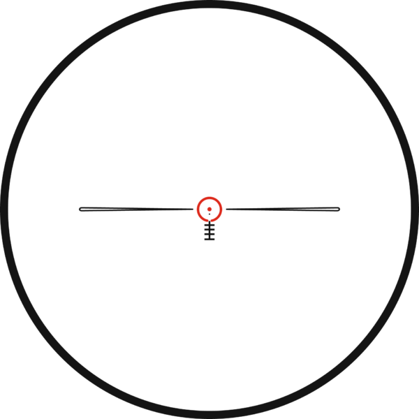 Céltávcső Kahles K4i 4x30i Circle Dot 3