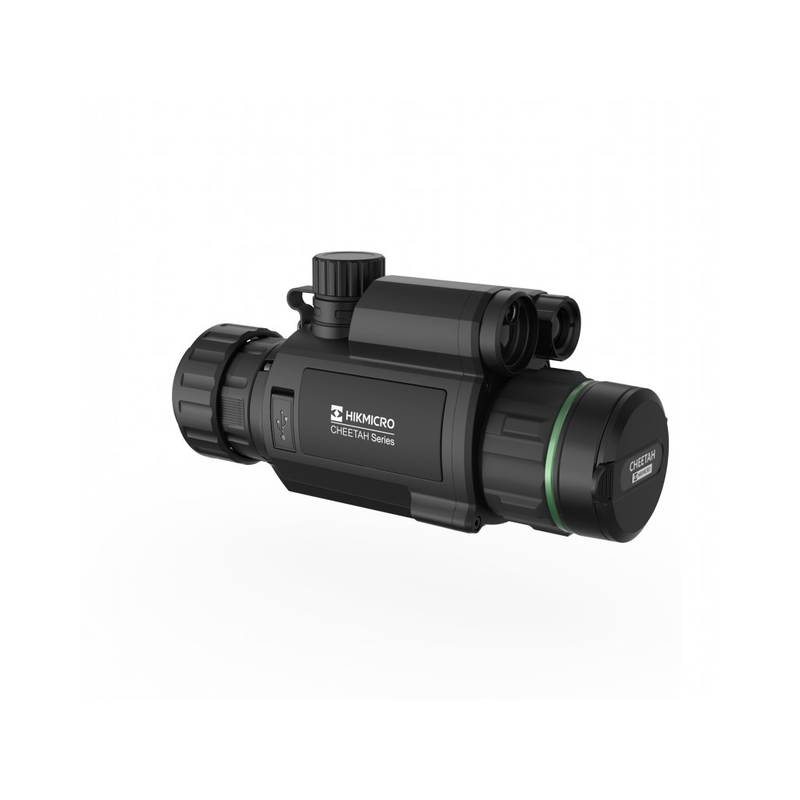 Digitális éjjellátó/előtét lézeres távolságmérővel Hikmicro Cheetah C32F-R, LRF, 940 nm