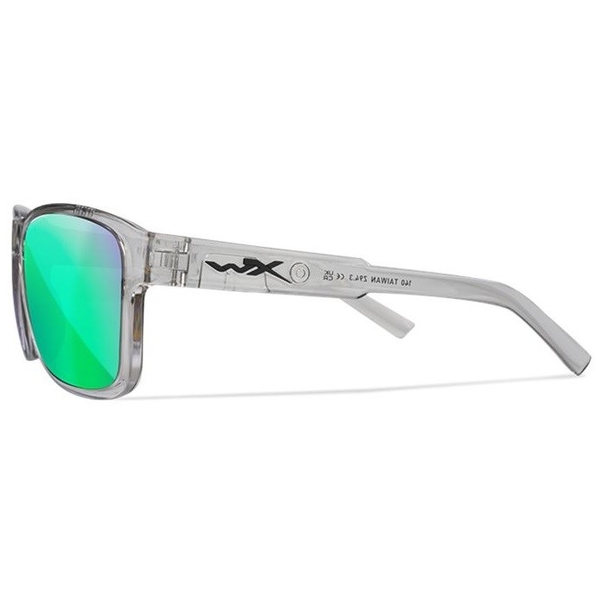 Szemüveg Wiley X Trek Captivate polarizált zöld lencse szürke keretben 2