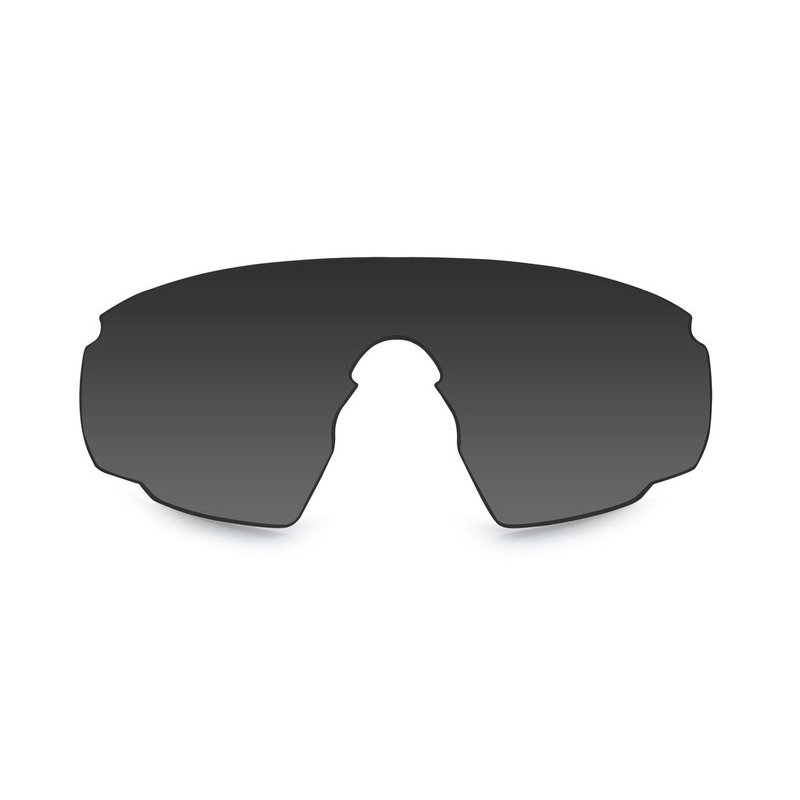 Lövész szemüveg Wiley X szürke + átlátszó üveg matt fekete keretben 1