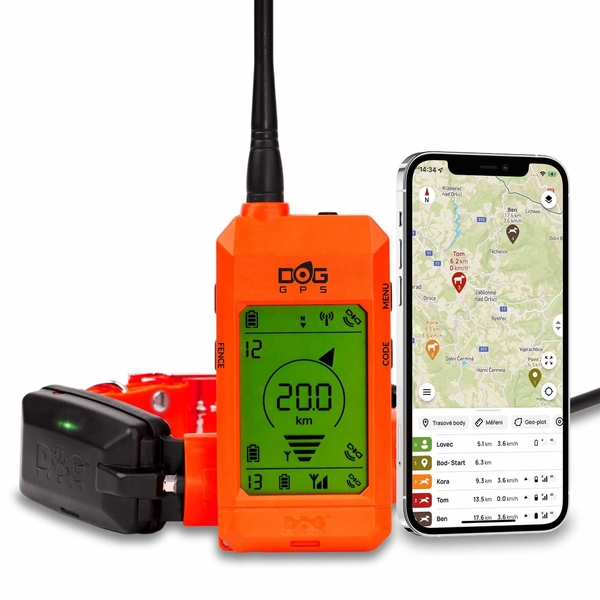 Műholdas GPS lokátor Dogtrace DOG GPS X30 - képző modul nélkül