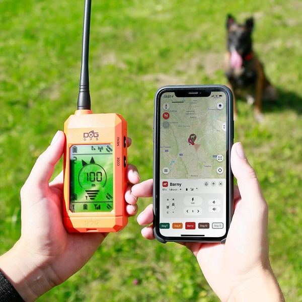 Műholdas GPS lokátor - kiképző modullal Dogtrace DOG GPS X30T 4