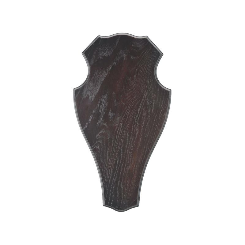 Tölgy trófea alátét szarvas 52x26 cm - sötét