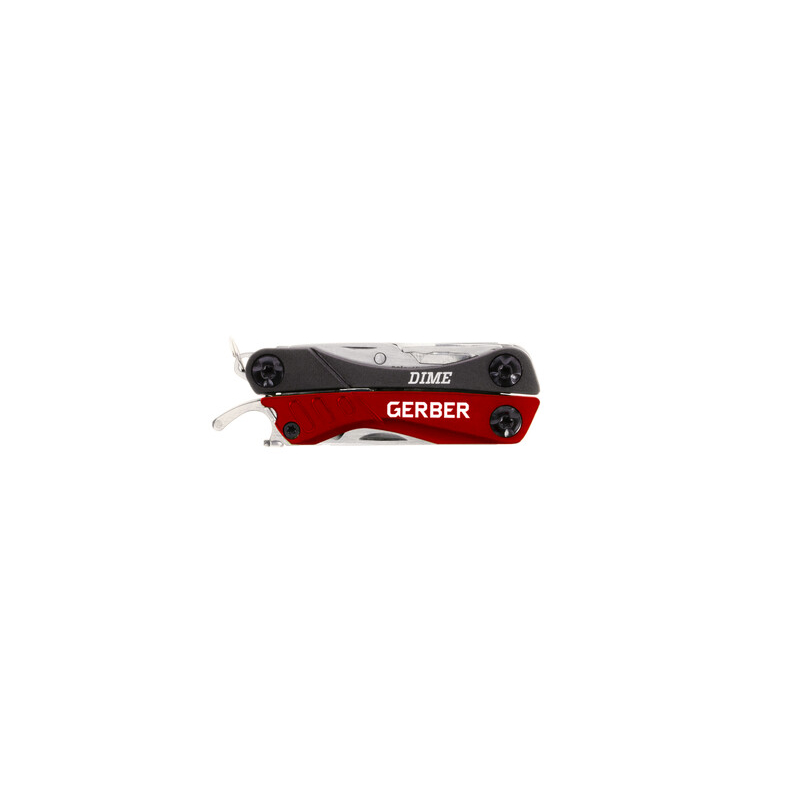 Többfunkciós fogó Gerber Dime Mini Multi-Tool Red Clam 1