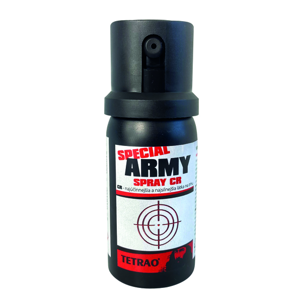 Gáz sprey TETRAO kaser Special Army spray CR 40ml