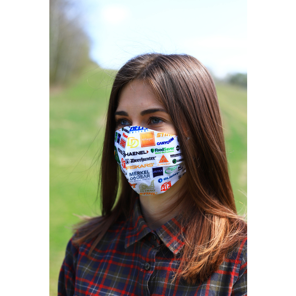  Pamut védő arcmaszk TETRAO– reklám márkák IBO 1 db