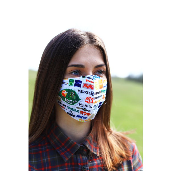  Pamut védő arcmaszk TETRAO– reklám márkák IBO 1 db 2