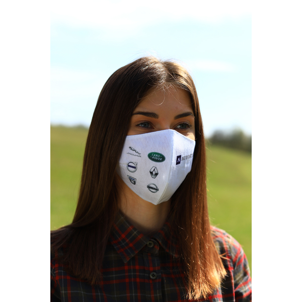 Pamut védő arcmaszk TETRAO - saját grafikai tervezéssel 1 db 2