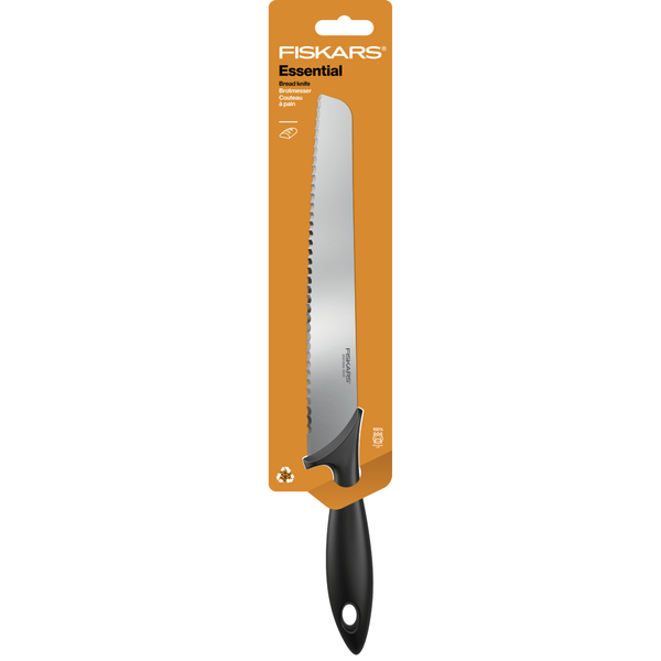 Kenyérvágó kés FISKARS Essential, 23 cm 1