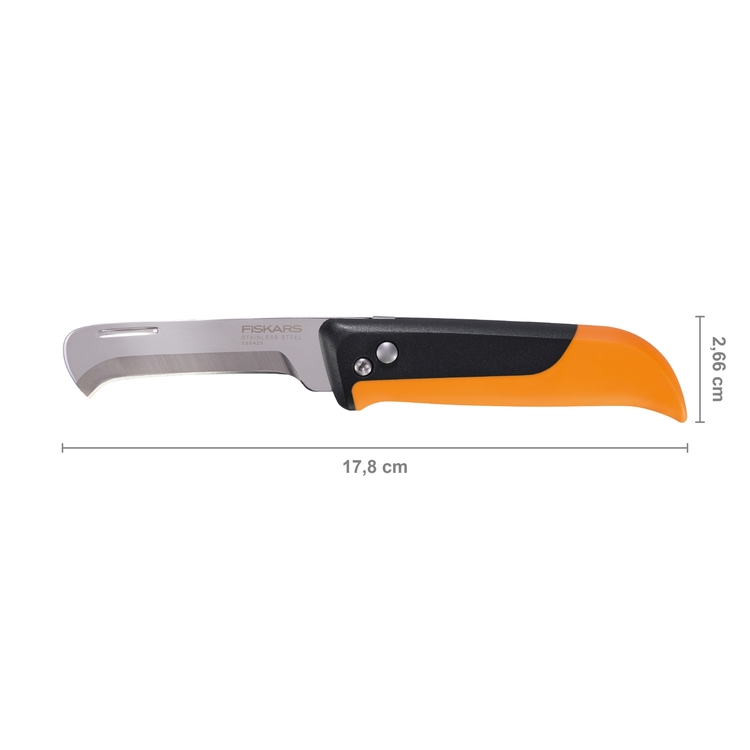 Összecsukható kés a betakarításhoz FISKARS K80 X-Series 4