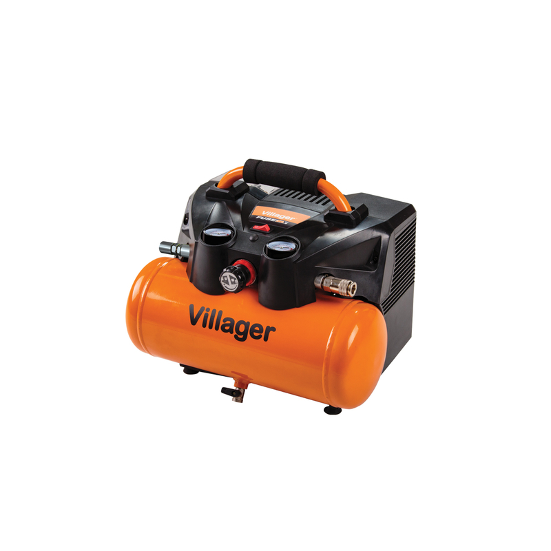 Akkumulátoros kompresszor VILLAGER FUSE VAT 0640 (akkumulátor és töltő nélkül)