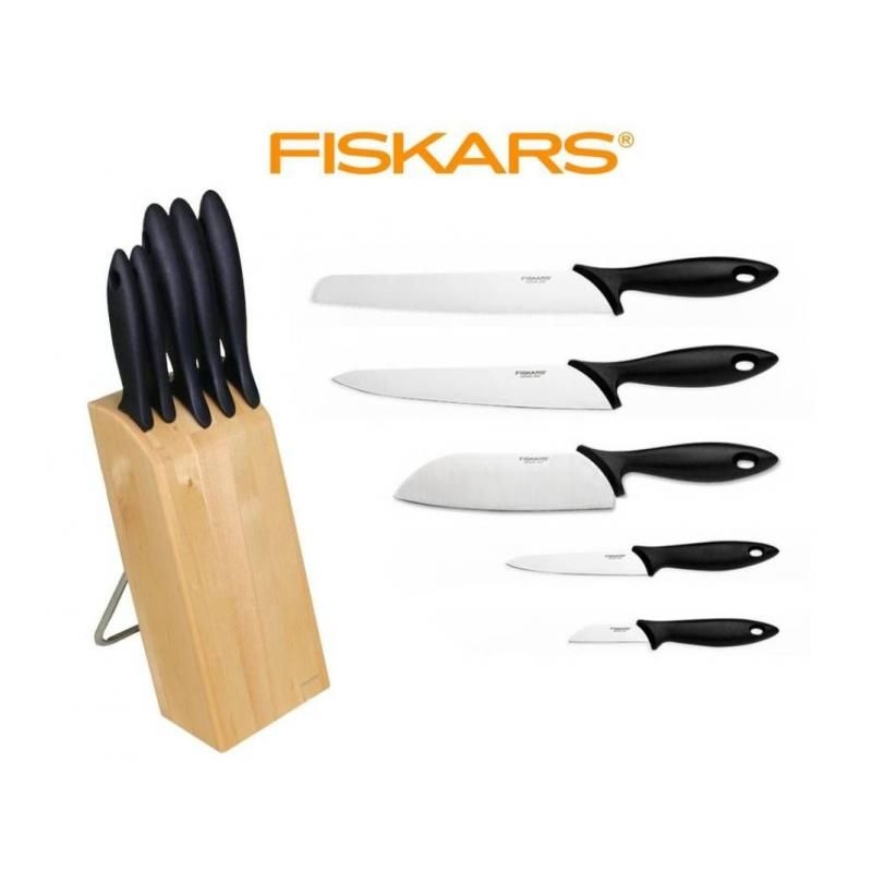 Késtartó 5 késsel FISKARS Essential 1