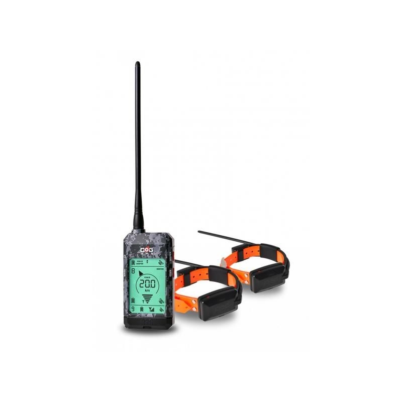 Műholdas GPS lokátor Dogtrace DOG GPS X22 készlet két kutyának